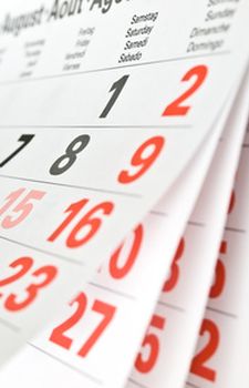 Arbeitskalender und Aussaatkalender